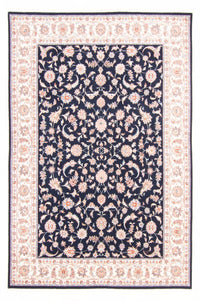 Tapis persan - Tabriz - Royal - 241 x 168 cm - bleu foncé