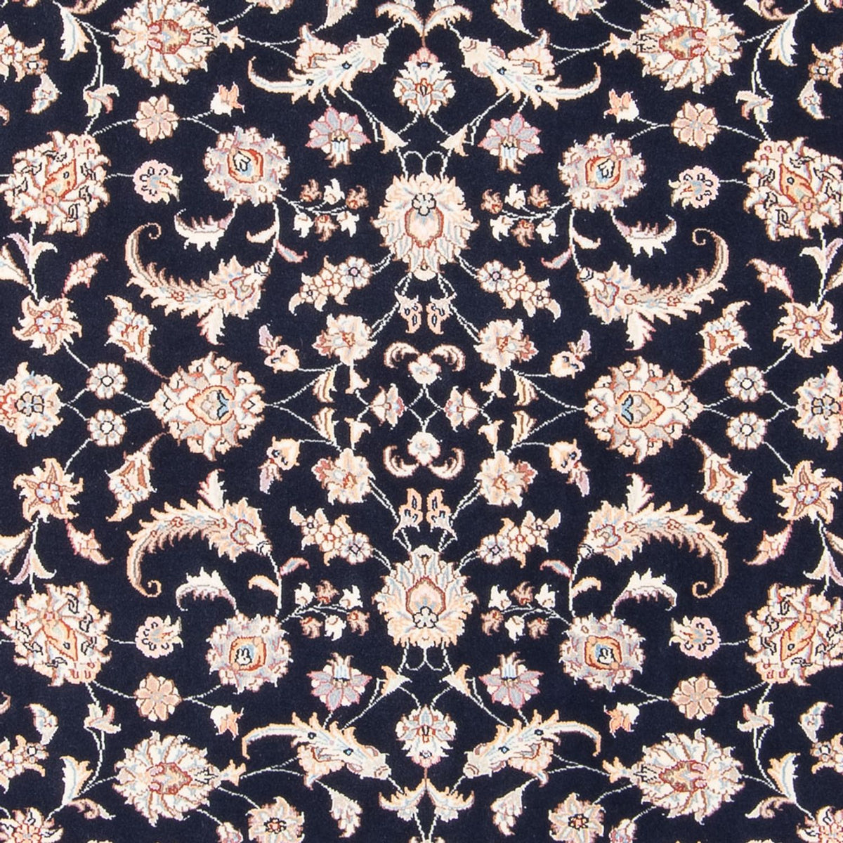Tapis persan - Tabriz - Royal - 197 x 149 cm - bleu foncé