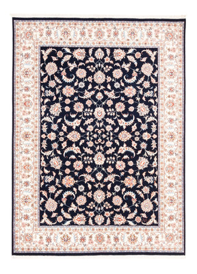 Tapis persan - Tabriz - 200 x 149 cm - bleu foncé