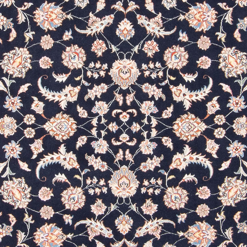 Tapis persan - Tabriz - Royal - 196 x 150 cm - bleu foncé