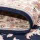 Tapis persan - Tabriz - Royal - 196 x 150 cm - bleu foncé
