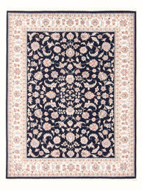 Tapis persan - Tabriz - Royal - 202 x 151 cm - bleu foncé