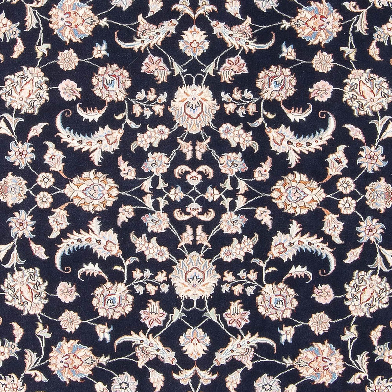 Tapis persan - Tabriz - Royal - 202 x 151 cm - bleu foncé
