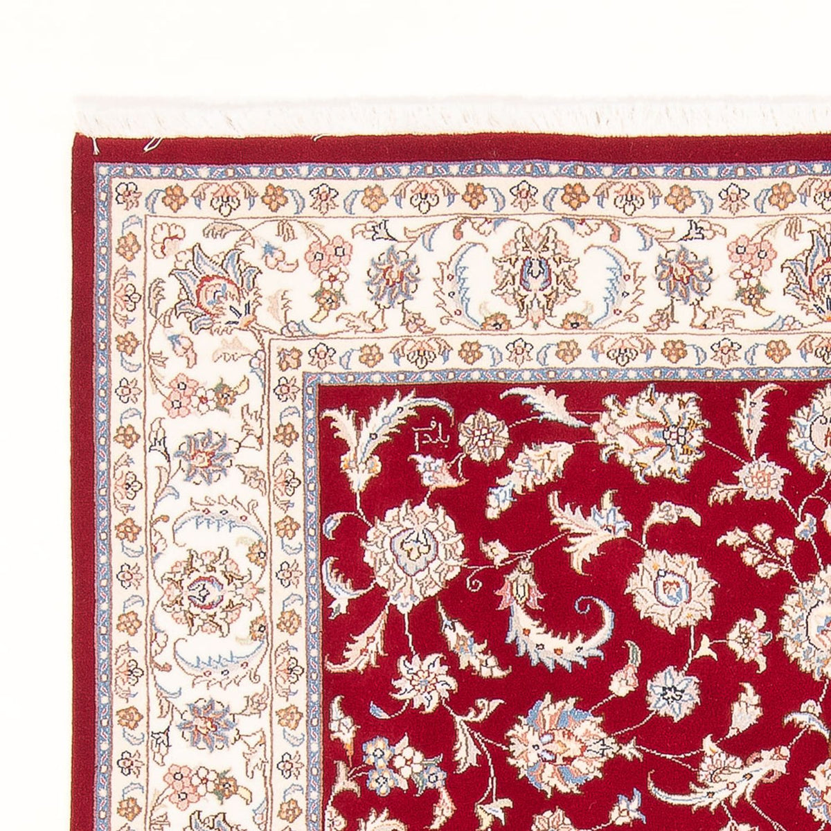 Tapis persan - Tabriz - Royal - 203 x 149 cm - rouge