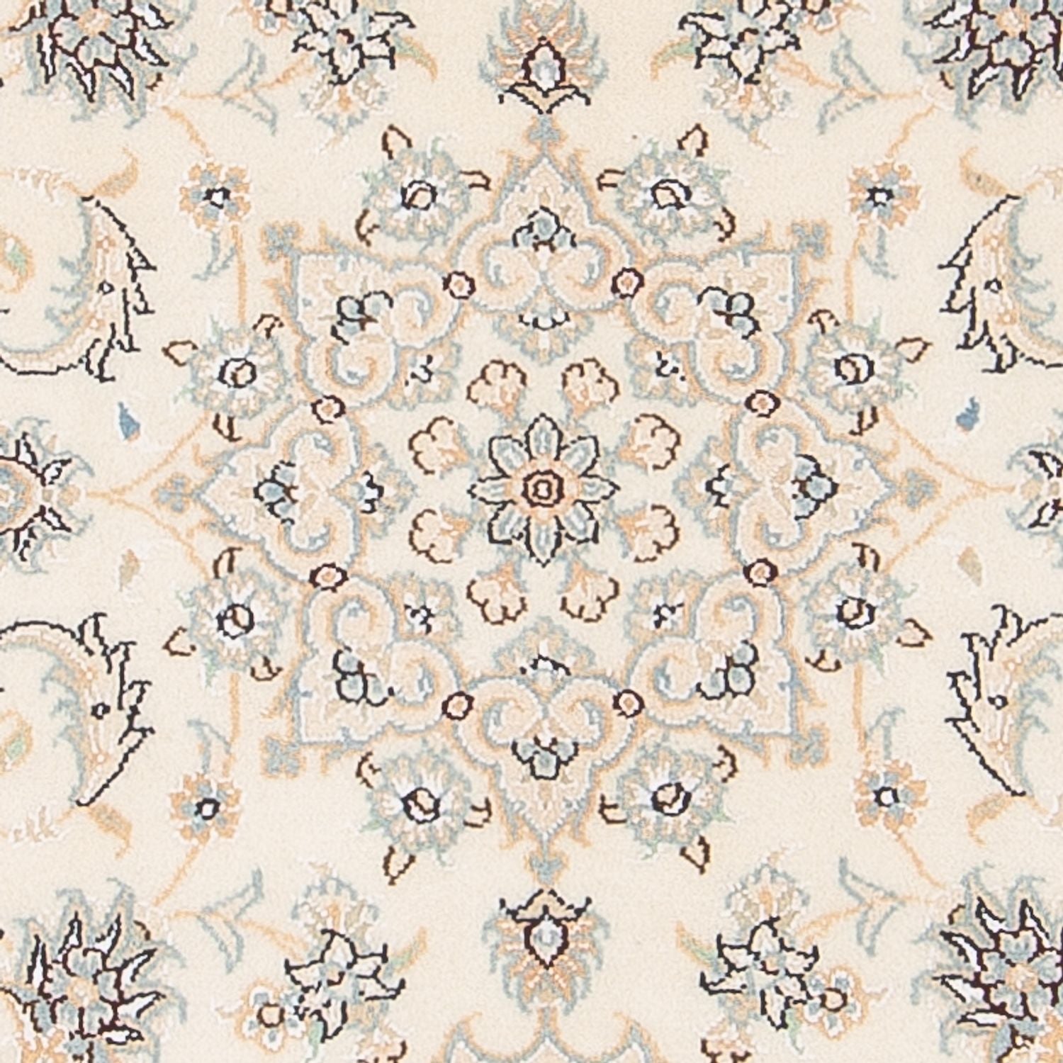 Tapis persan - Nain - Premium - 118 x 81 cm - crème