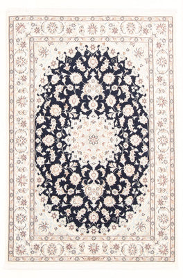 Tapis persan - Nain - Royal - 173 x 121 cm - bleu foncé