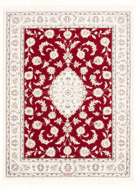 Tapis persan - Nain - Royal - 152 x 107 cm - rouge