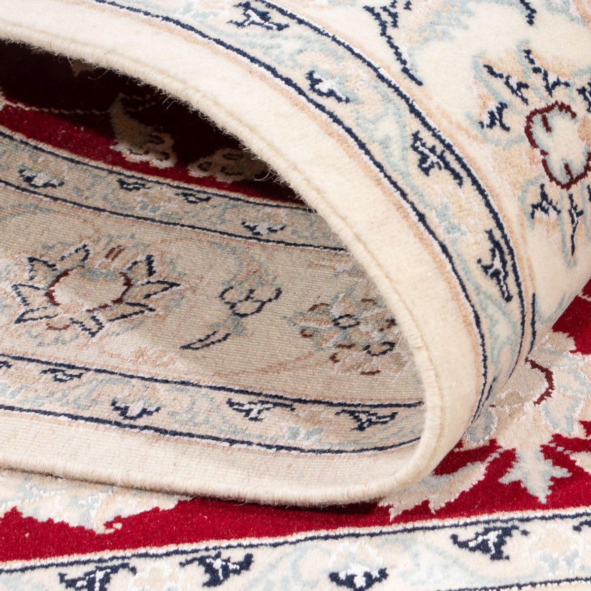 Tapis persan - Nain - Royal - 152 x 107 cm - rouge