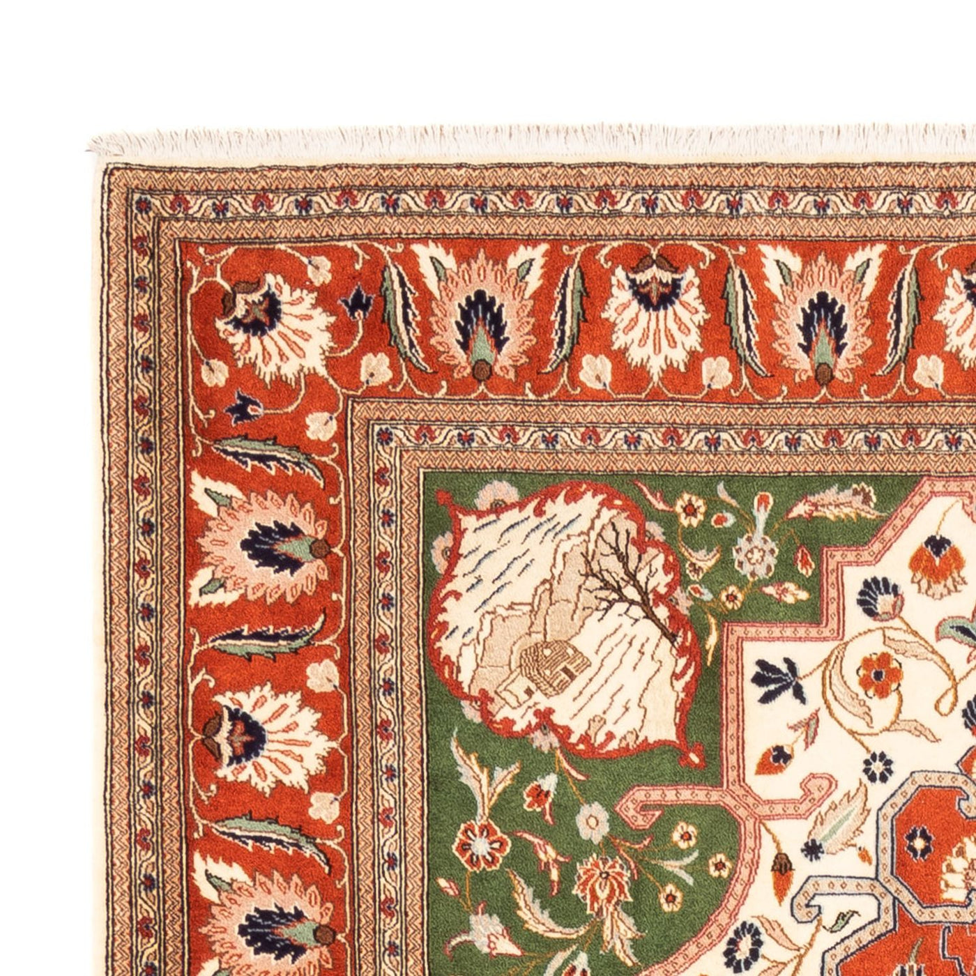 Tapis de Qom Tapis 230x172cm - Tapis persan