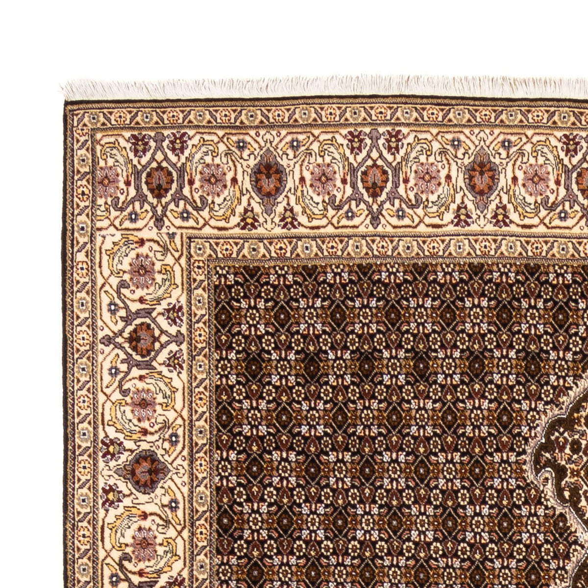 Tapis persan - Tabriz - Royal - 241 x 170 cm - noir