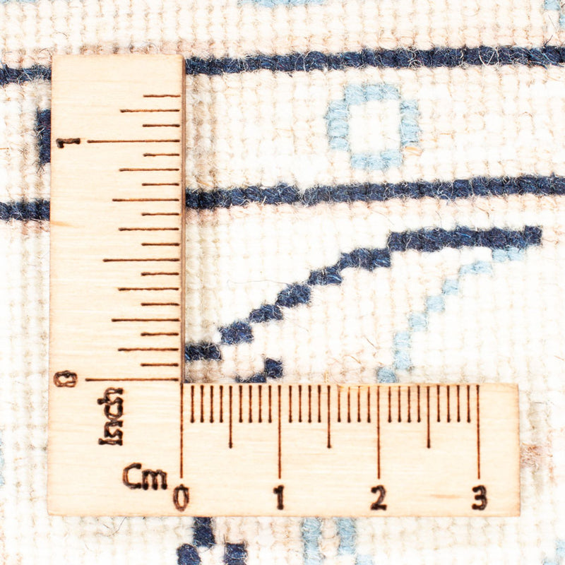 Tapis persan - Nain - Premium - 123 x 83 cm - bleu foncé