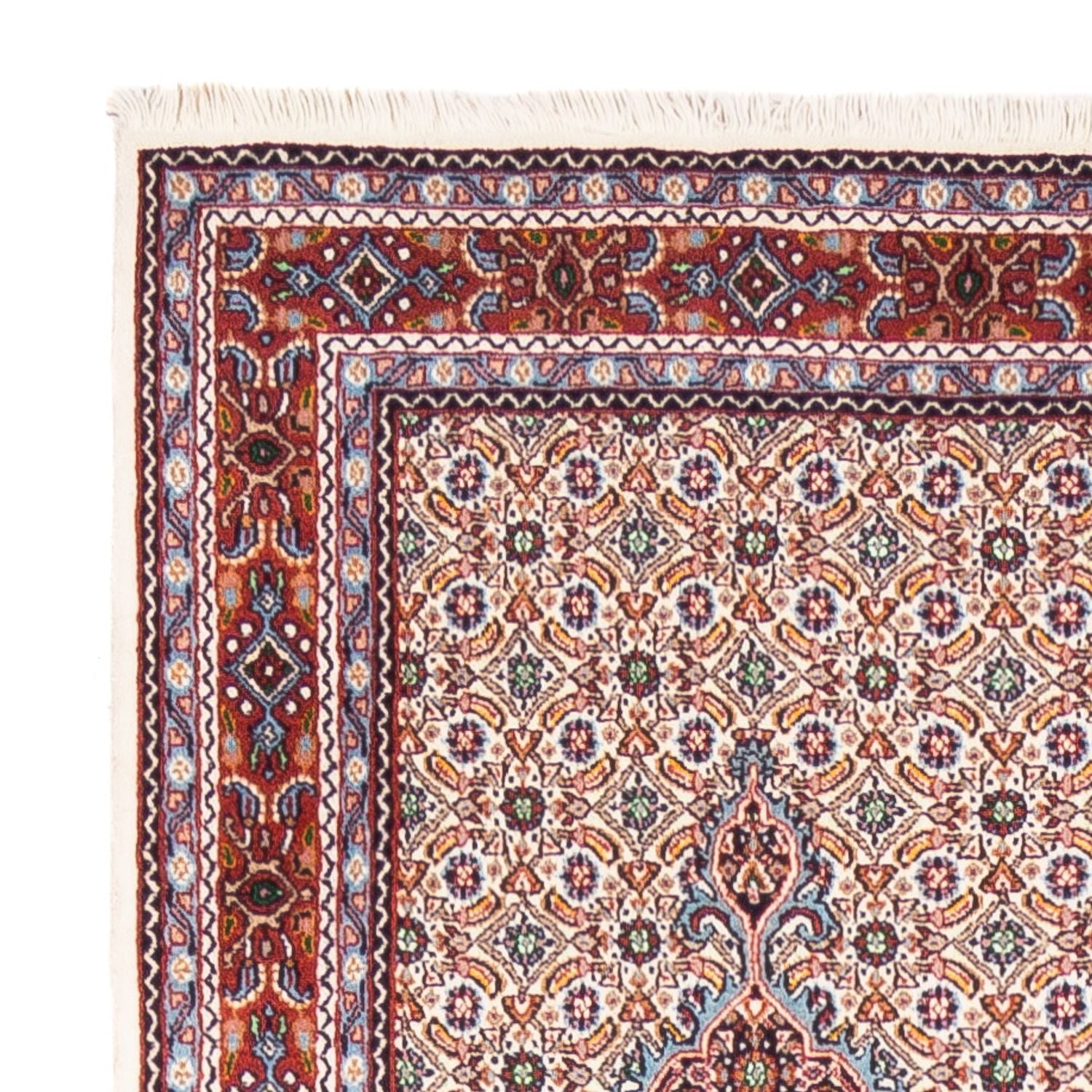 Tapis de couloir Tapis persan - Classique - 397 x 78 cm - crème