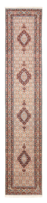 Tapis de couloir Tapis persan - Classique - 388 x 78 cm - crème
