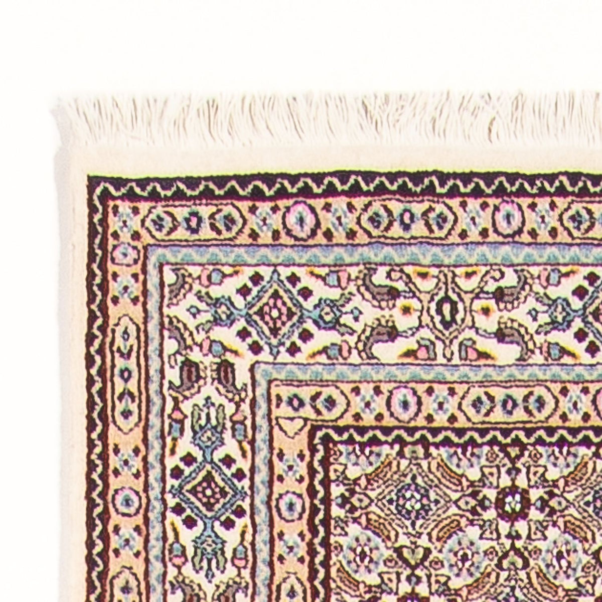 Tapis de couloir Tapis persan - Classique - 398 x 76 cm - crème