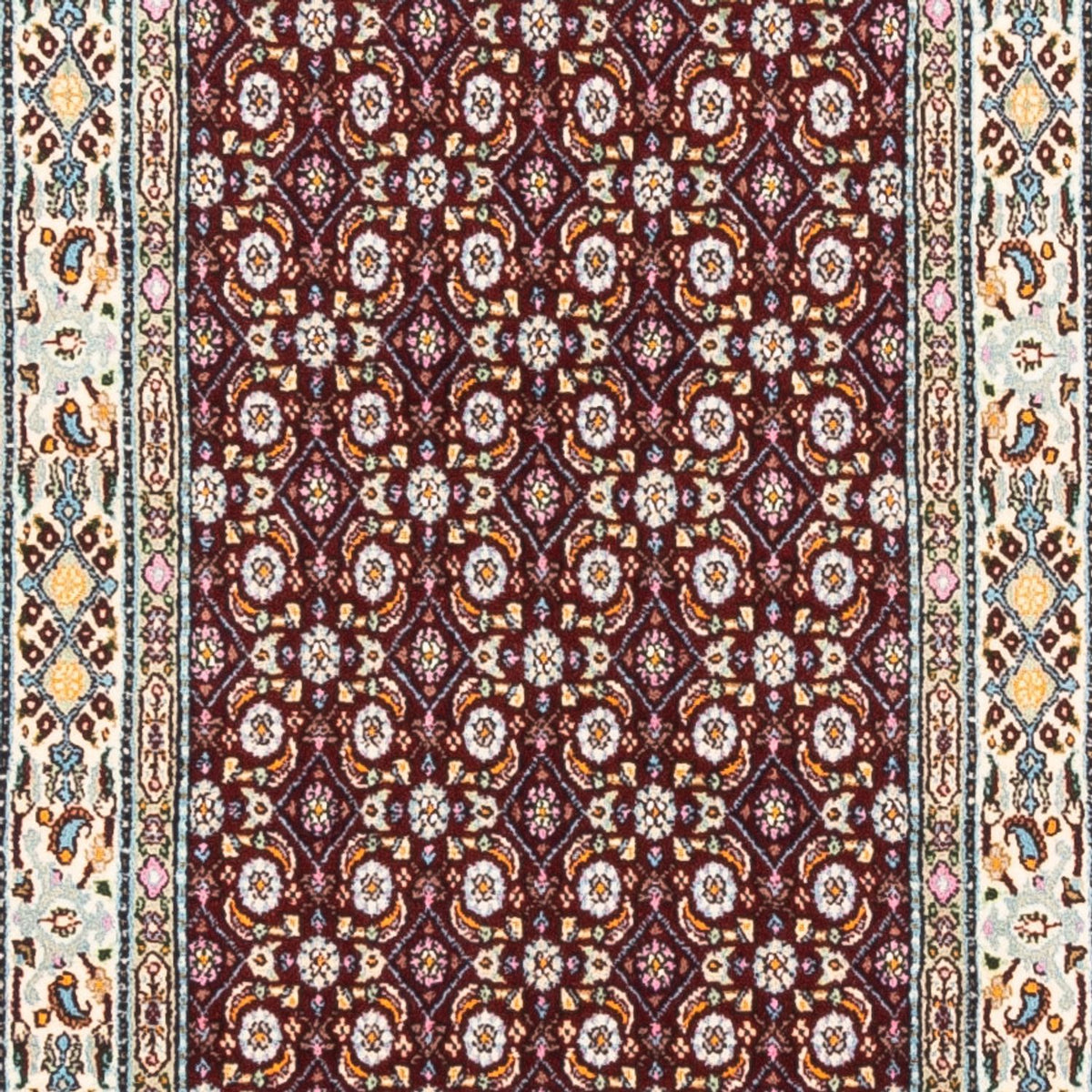 Tapis de couloir Tapis persan - Classique - 292 x 80 cm - rouge
