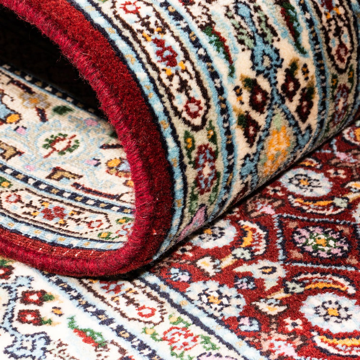 Tapis de couloir Tapis persan - Classique - 292 x 80 cm - rouge