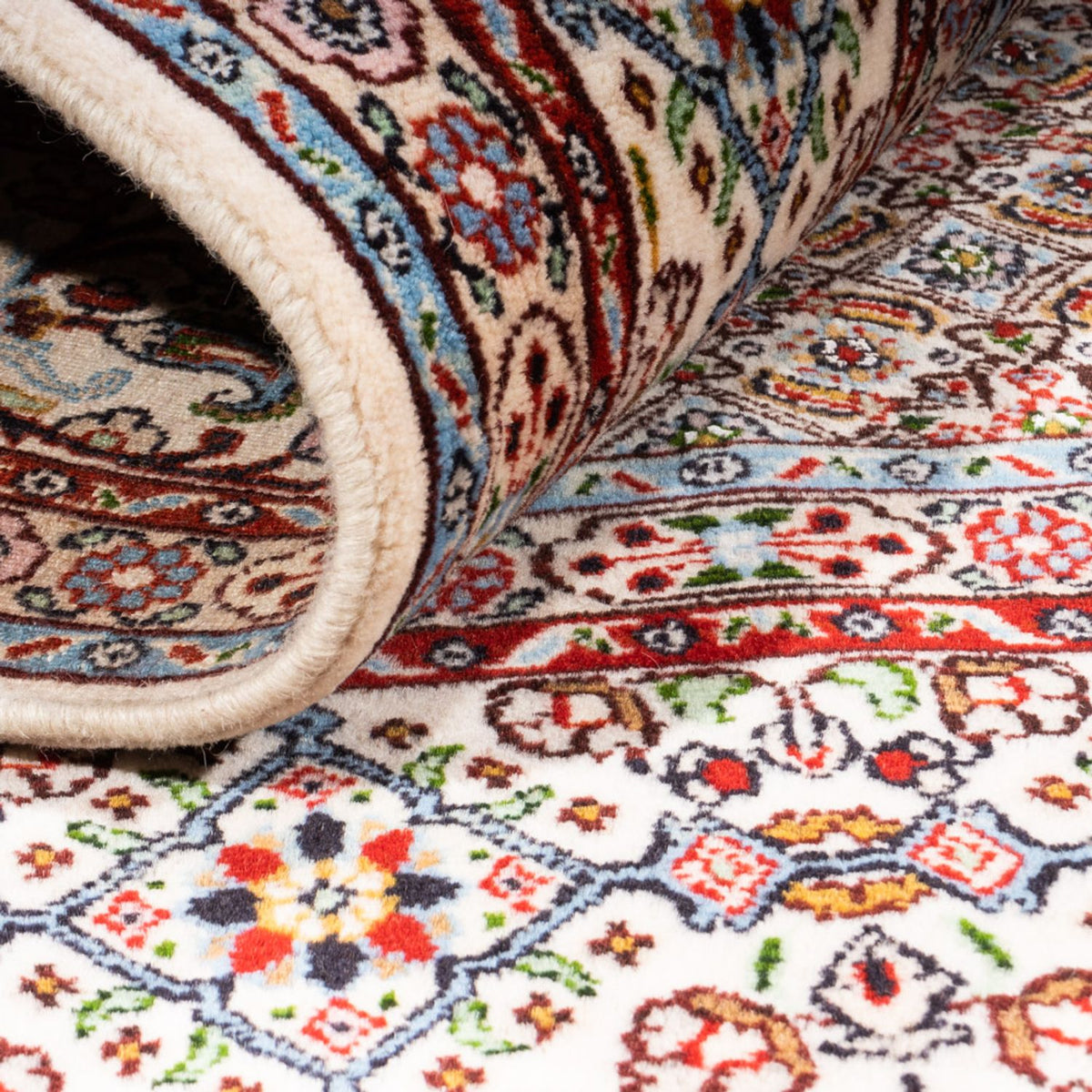 Tapis persan - Classique - 194 x 146 cm - crème