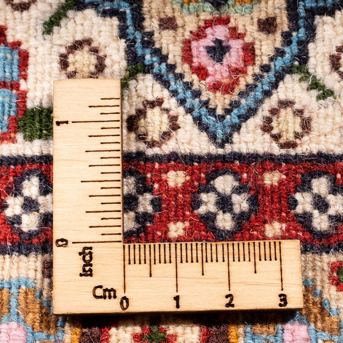 Tapis persan - Classique - 188 x 139 cm - bleu foncé