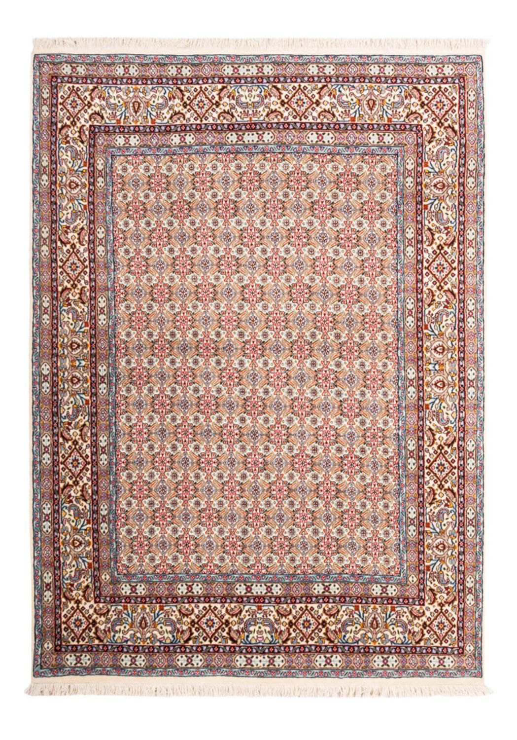 Tapis persan - Classique - 193 x 139 cm - crème