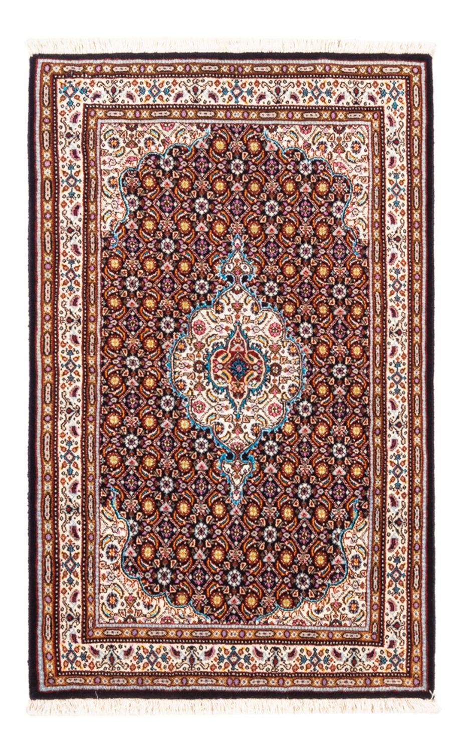 Tapis persan - Classique - 120 x 80 cm - bleu foncé