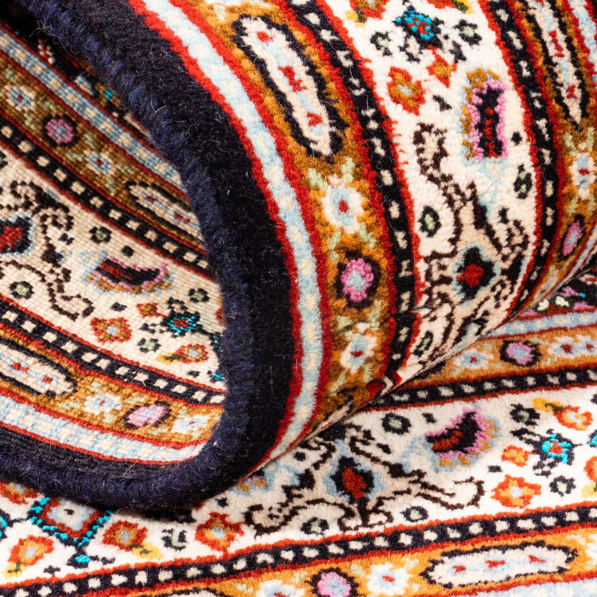 Tapis persan - Classique - 120 x 80 cm - bleu foncé