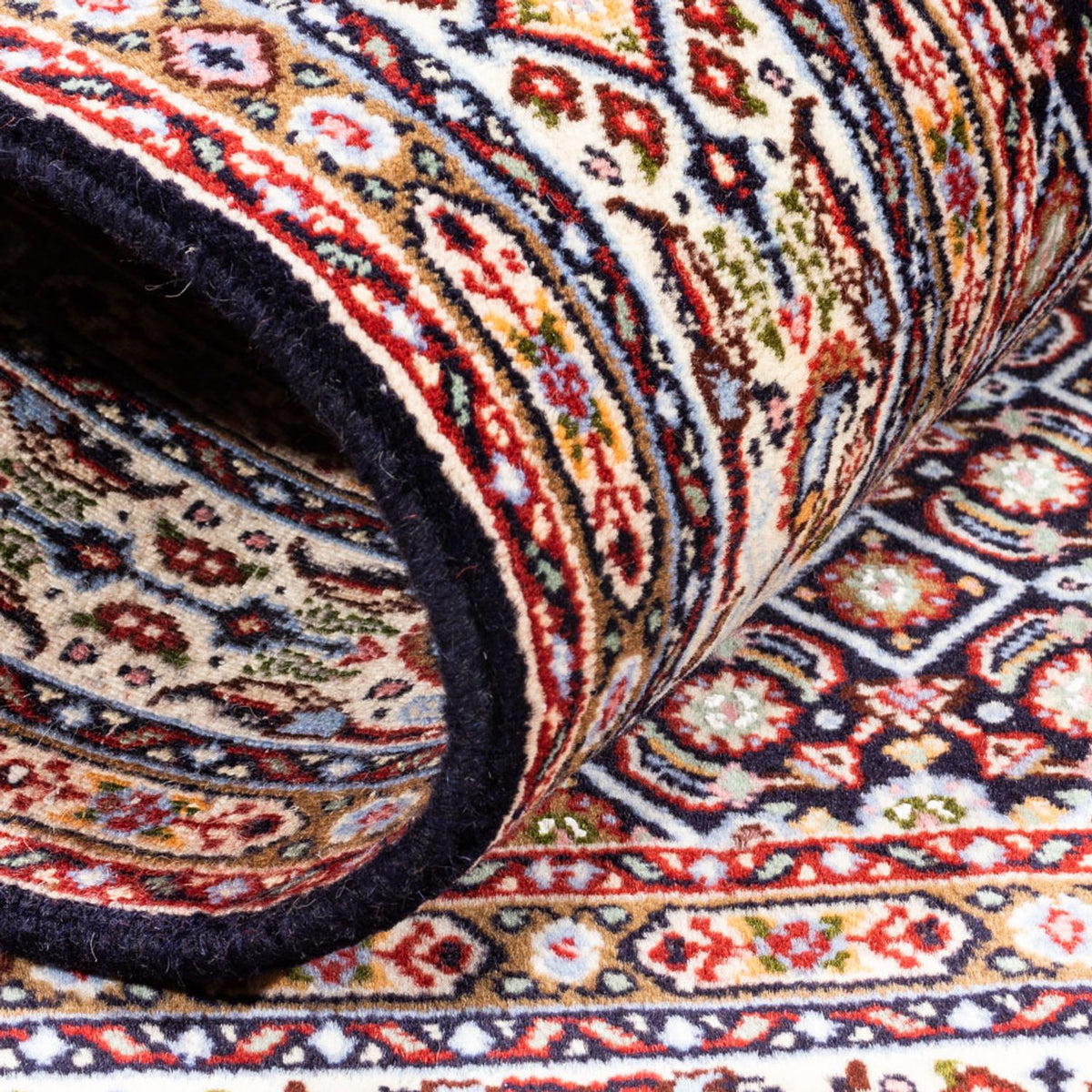 Tapis persan - Classique - 120 x 80 cm - bleu foncé