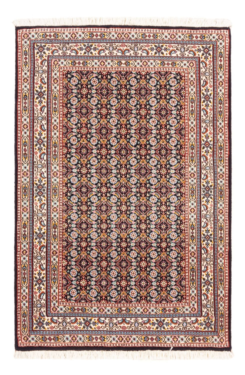 Tapis persan - Classique - Royal - 120 x 80 cm - bleu foncé
