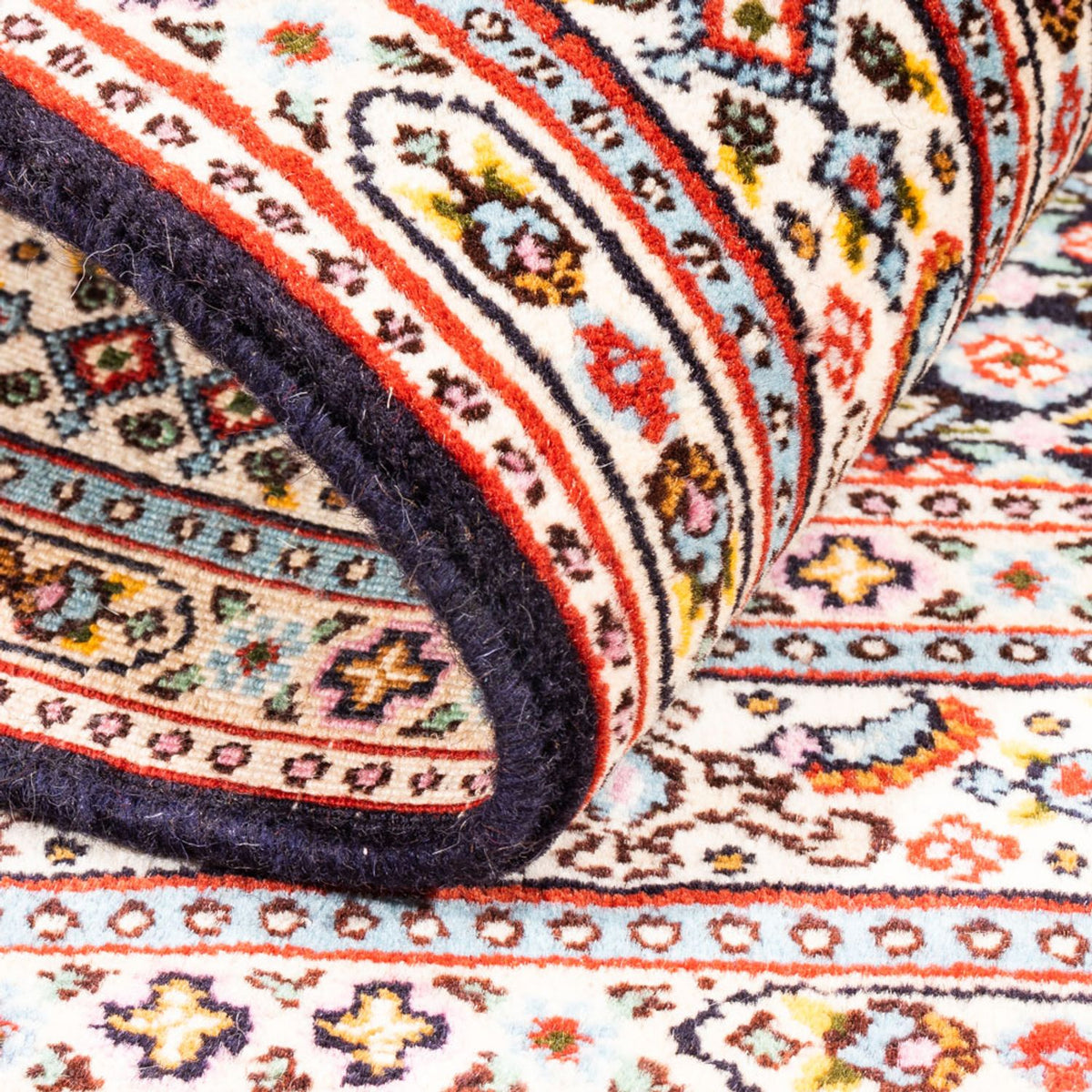 Tapis persan - Classique - Royal - 120 x 80 cm - bleu foncé