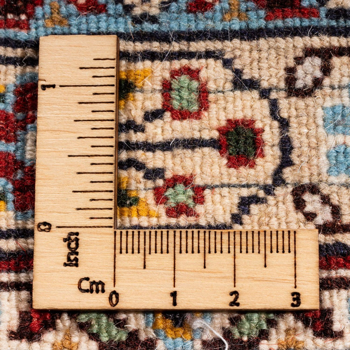 Tapis persan - Classique - 195 x 144 cm - bleu foncé