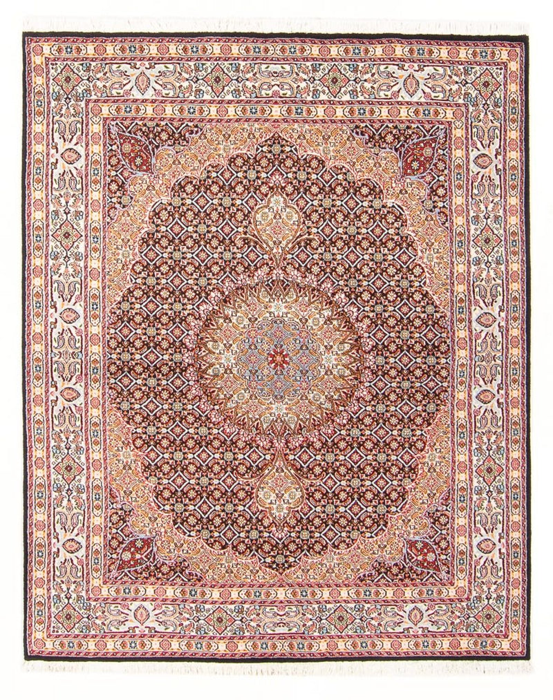 Tapis persan - Classique - 203 x 147 cm - bleu foncé