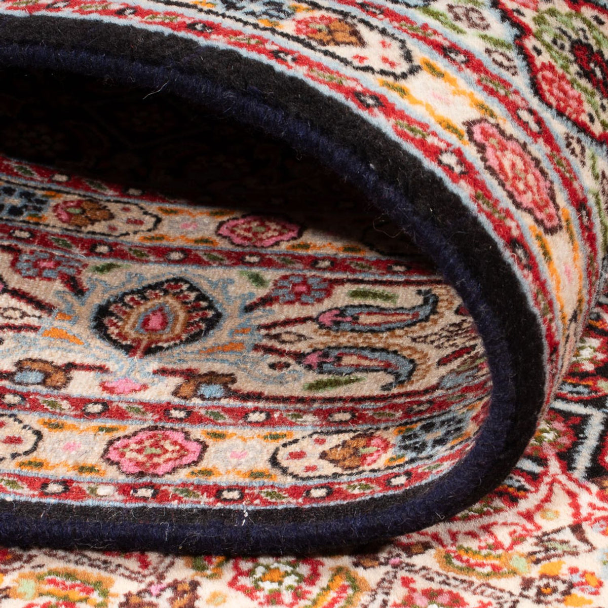 Tapis persan - Classique - 203 x 147 cm - bleu foncé