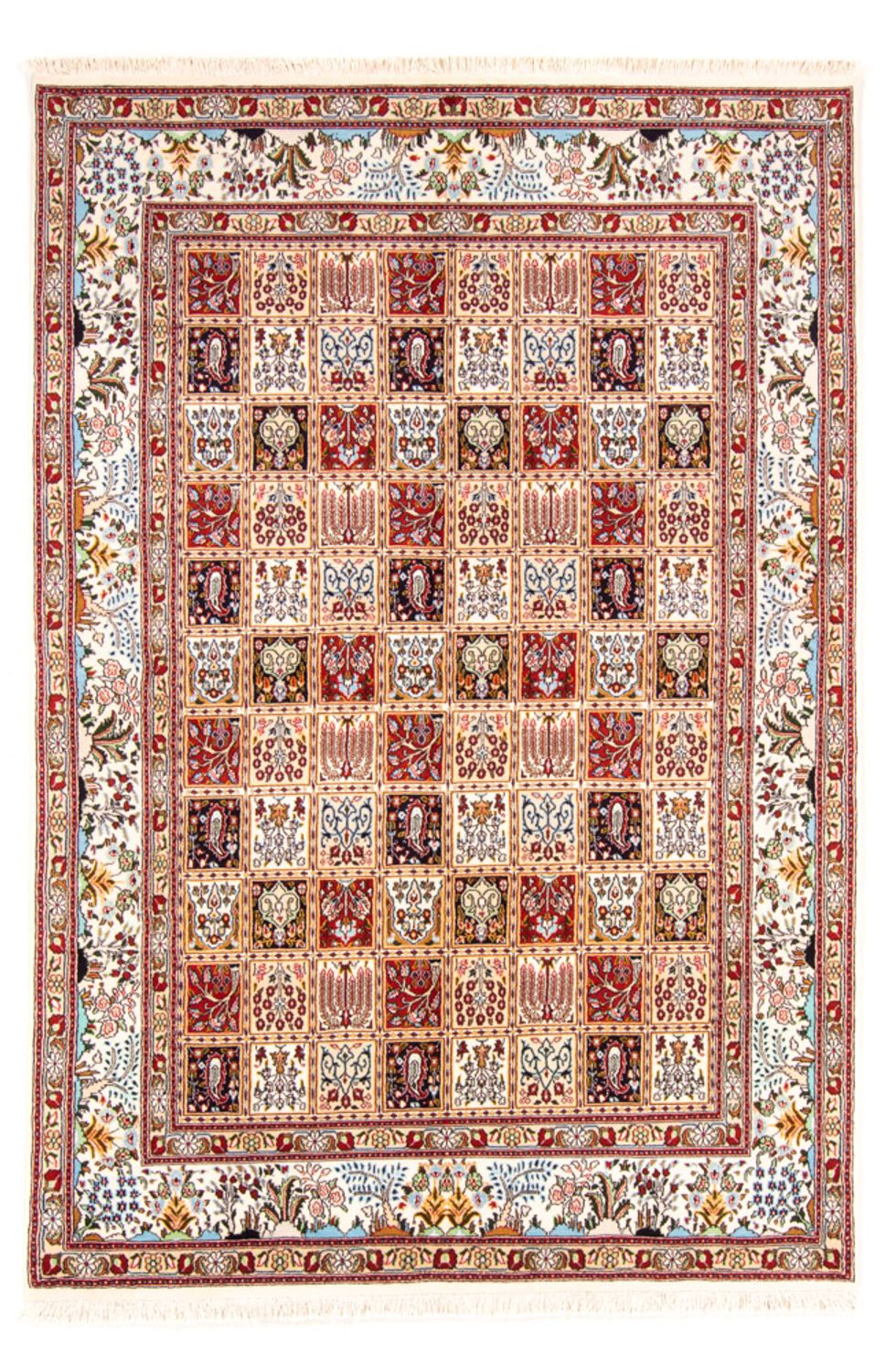 Tapis persan - Classique - 238 x 160 cm - crème
