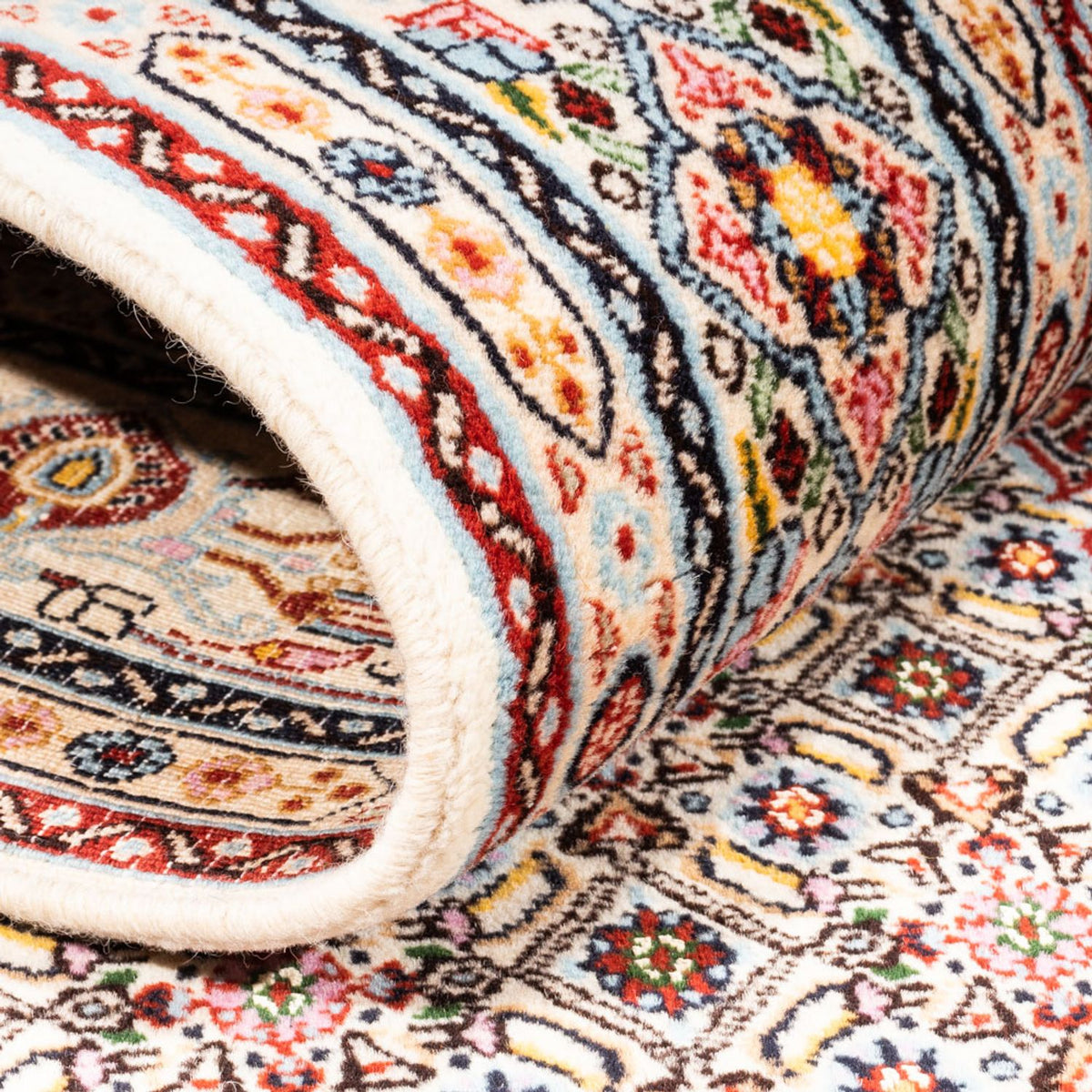 Tapis persan - Classique - 195 x 141 cm - beige