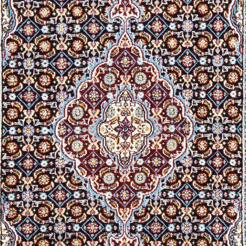 Tapis persan - Classique - 148 x 99 cm - bleu foncé