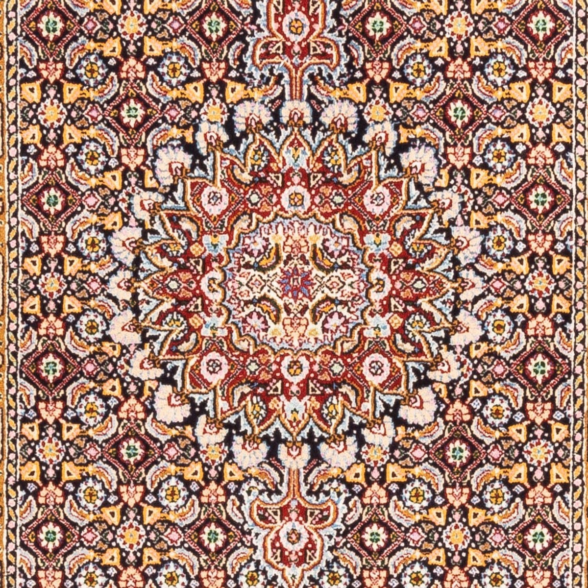 Tapis persan - Classique - 140 x 96 cm - bleu foncé