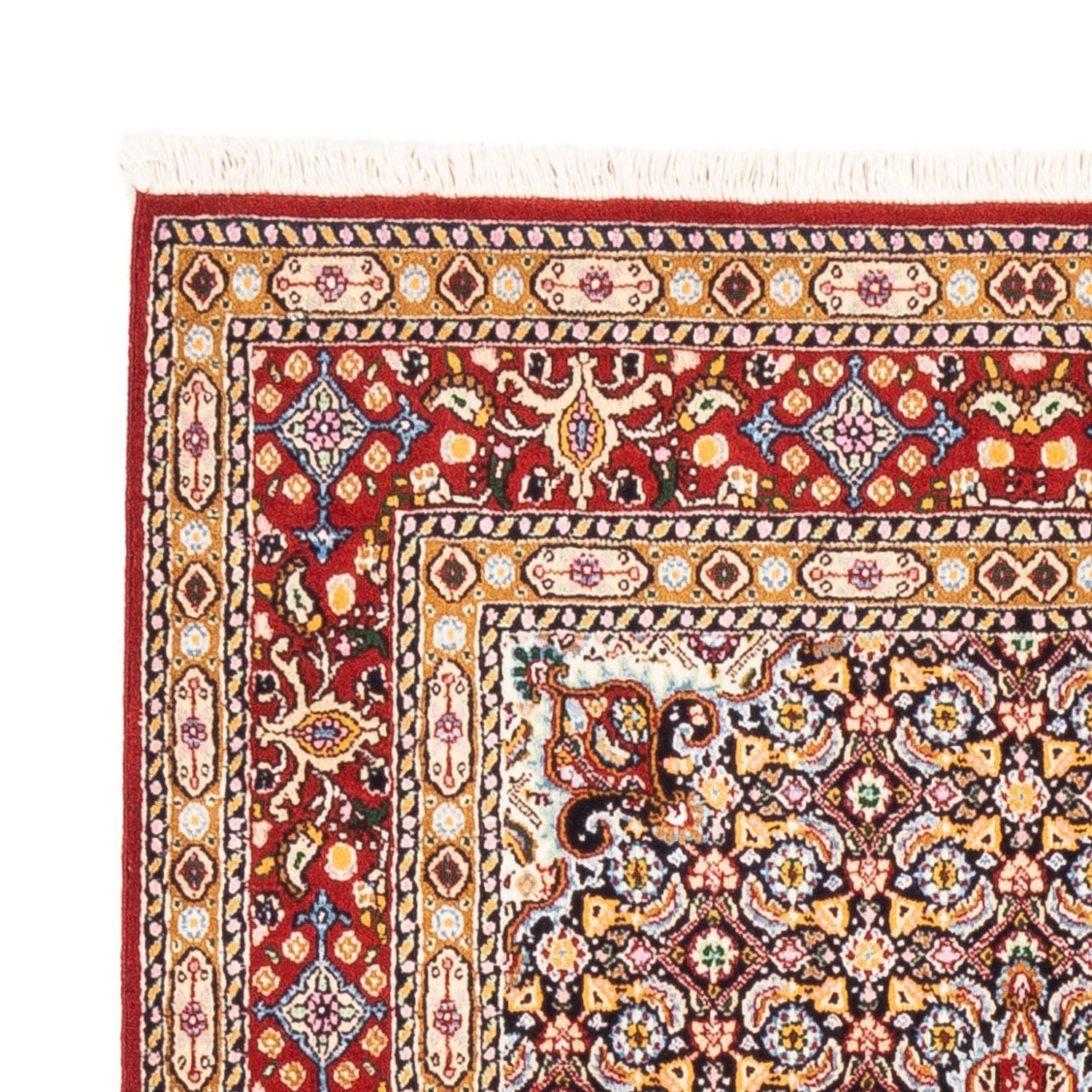Tapis persan - Classique - 140 x 96 cm - bleu foncé