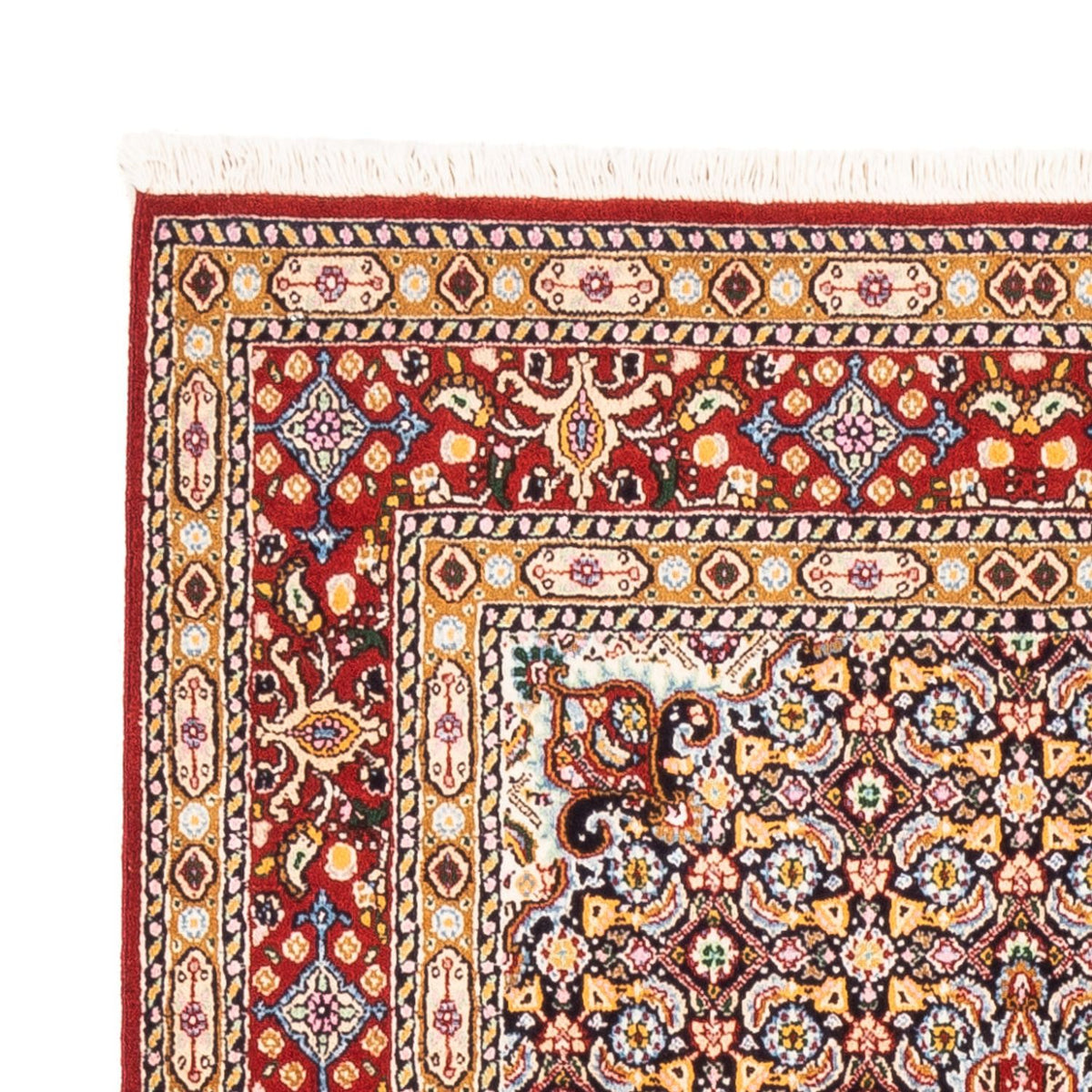 Tapis persan - Classique - 140 x 96 cm - bleu foncé