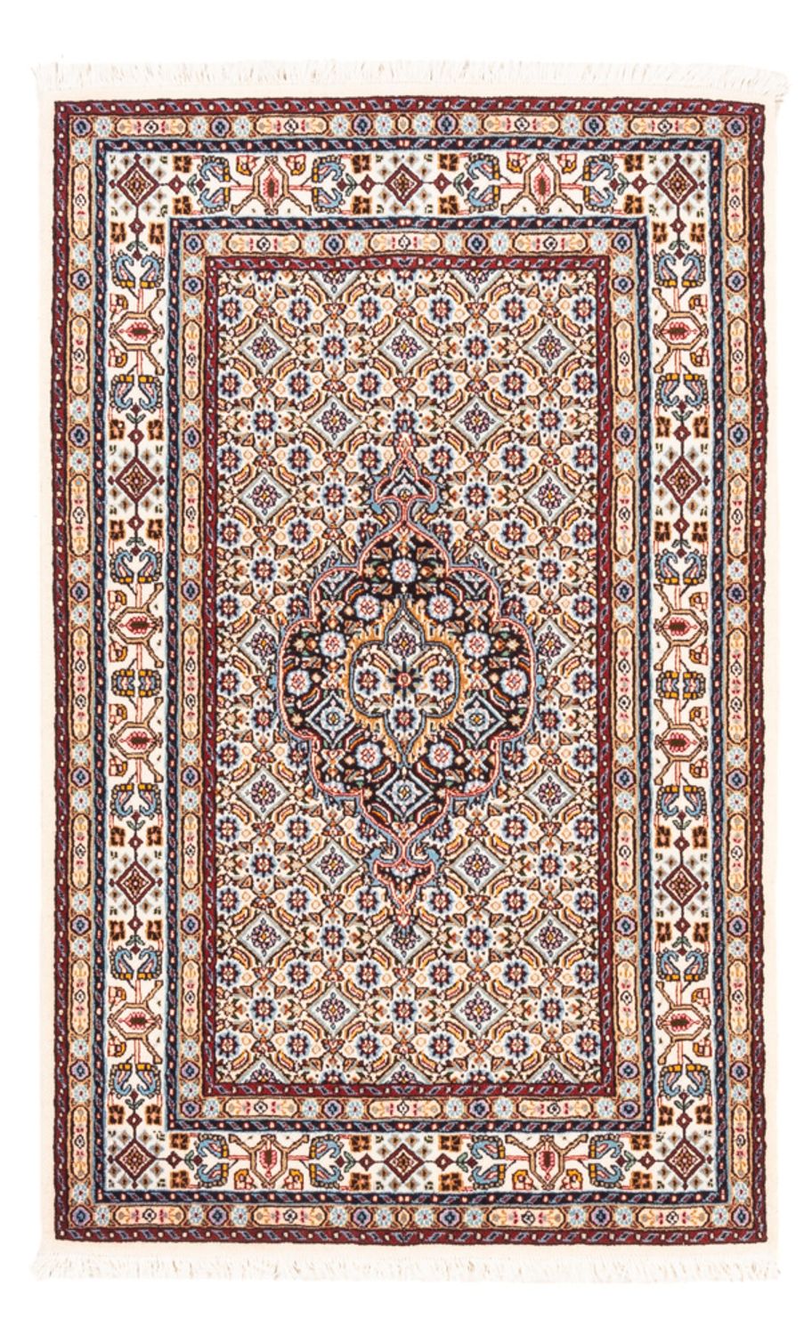 Tapis persan - Classique - 125 x 76 cm - beige
