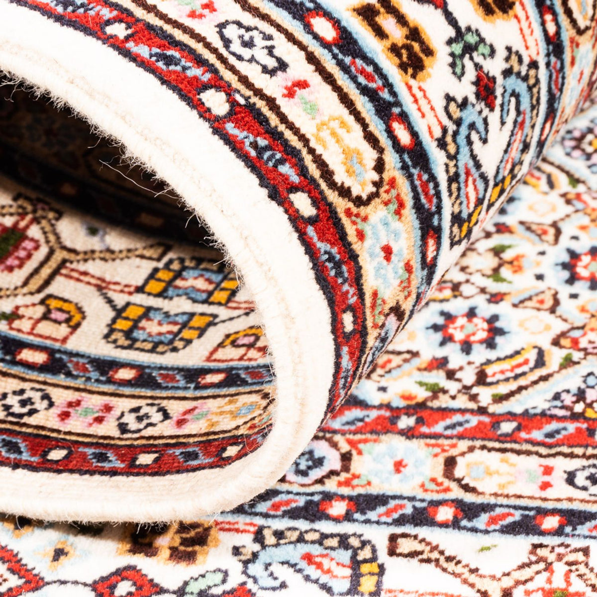 Tapis persan - Classique - 125 x 76 cm - beige