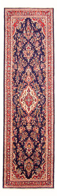 Tapis de couloir Tapis persan - Nomadic - 313 x 108 cm - bleu foncé