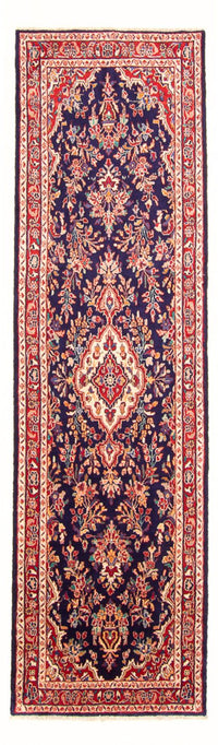 Tapis de couloir Tapis persan - Nomadic - 313 x 108 cm - bleu foncé