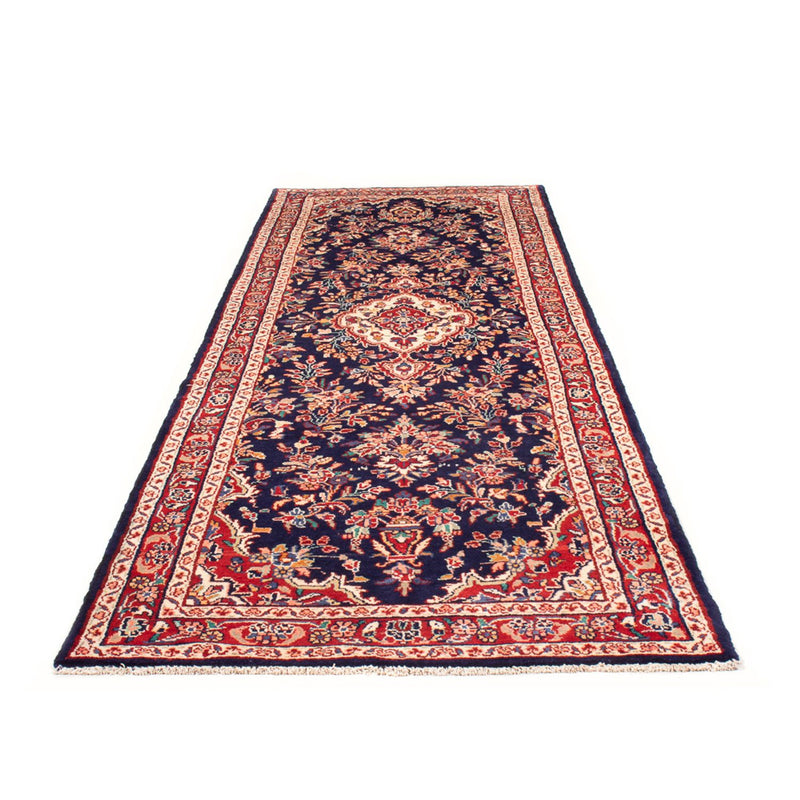 Tapis de couloir Tapis persan - Nomadic - 313 x 108 cm - bleu foncé