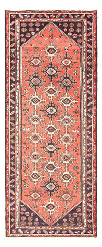 Tapis de couloir Tapis persan - Nomadic - 286 x 110 cm - rouge