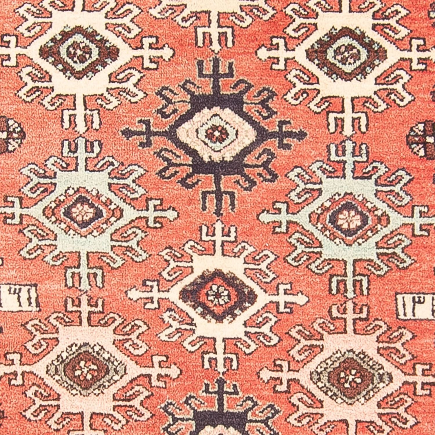 Tapis de couloir Tapis persan - Nomadic - 286 x 110 cm - rouge