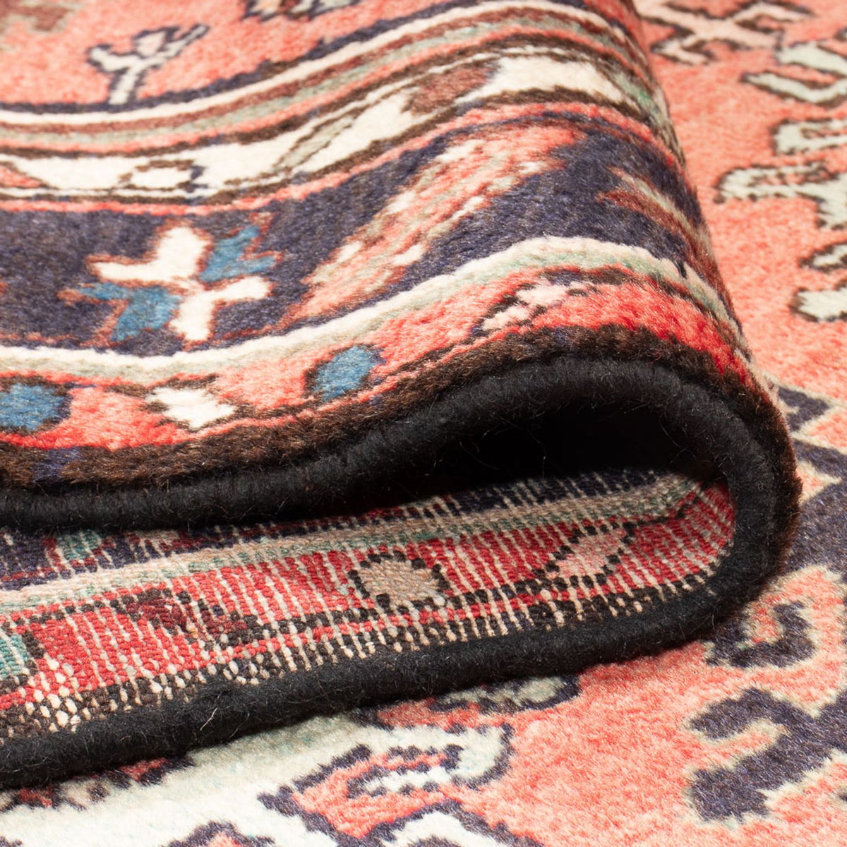 Tapis de couloir Tapis persan - Nomadic - 286 x 110 cm - rouge