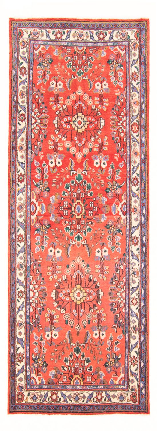 Tapis de couloir Tapis persan - Classique - 298 x 107 cm - rouge