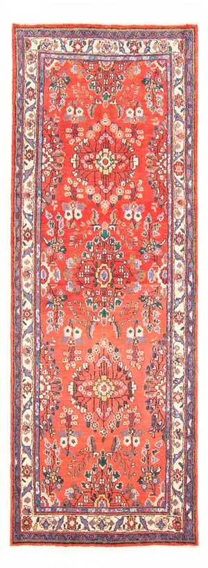 Tapis de couloir Tapis persan - Classique - 298 x 107 cm - rouge