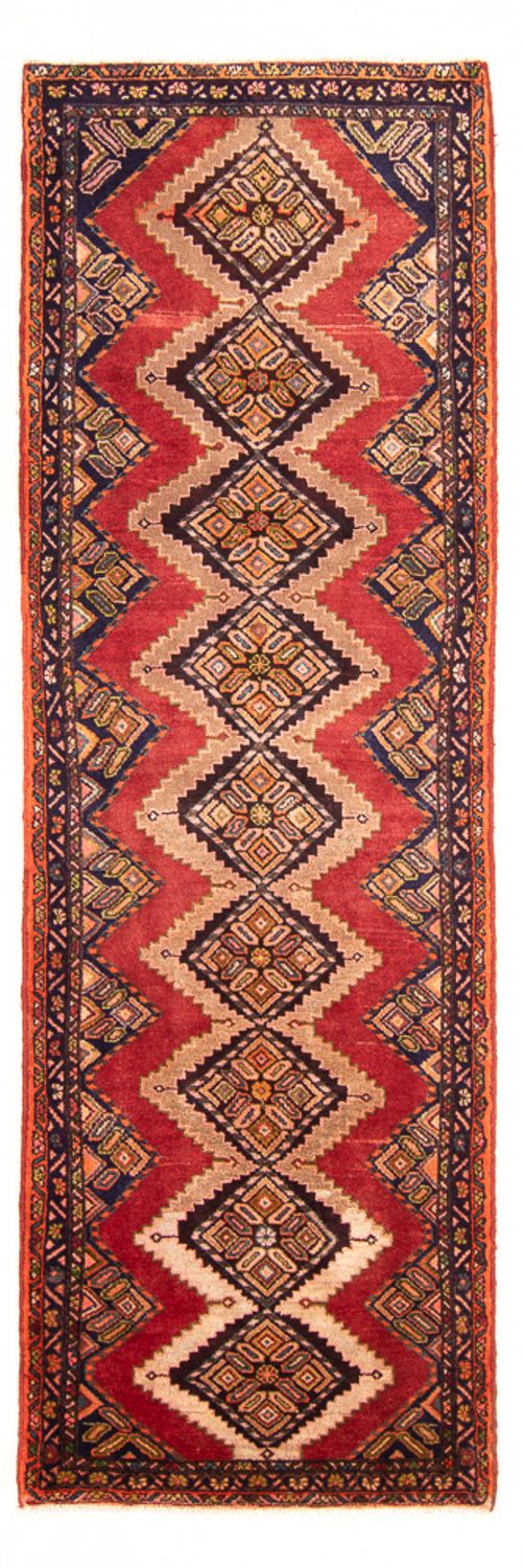 Tapis de couloir Tapis persan - Nomadic - 294 x 92 cm - rouge