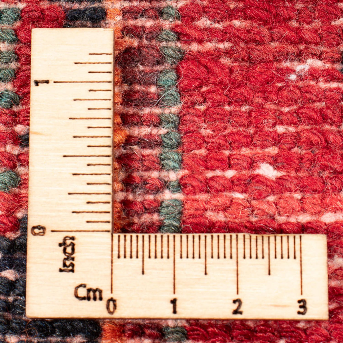 Tapis de couloir Tapis persan - Nomadic - 320 x 113 cm - rouge