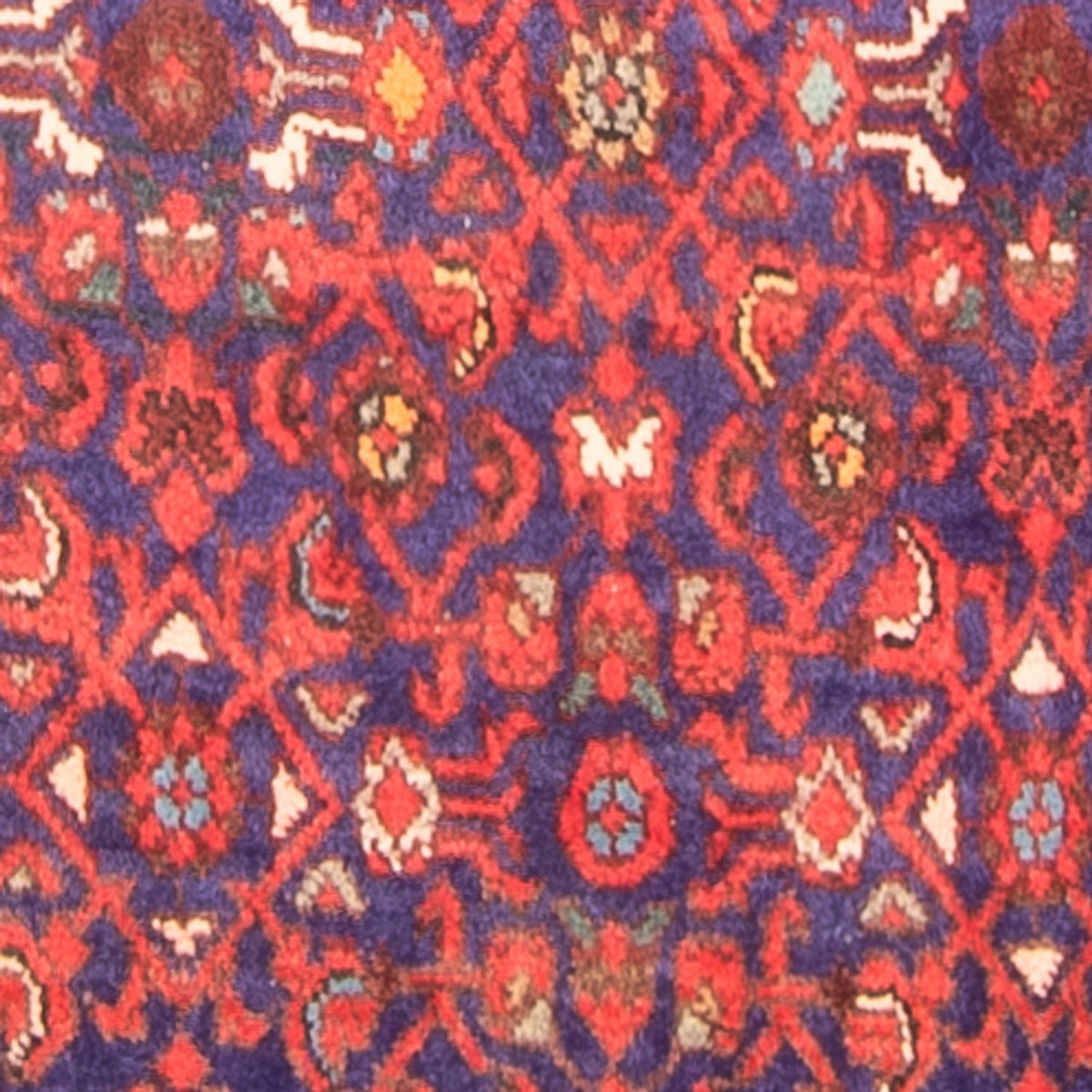 Tapis de couloir Tapis persan - Nomadic - 316 x 117 cm - bleu foncé